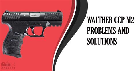 Walther ccp m2 problems - This pistol does have a magazine disconnect safety, which disengages the trigger to prevent the pistol from firing when the magazine is removed. A bronze …